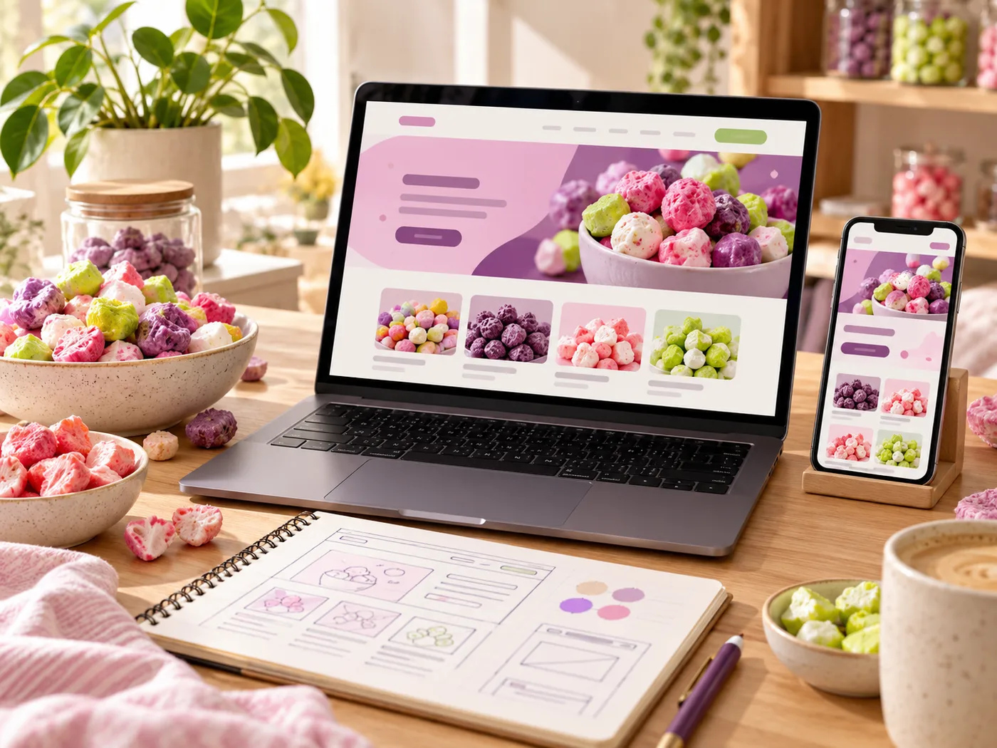 What your first candy business website actually needs